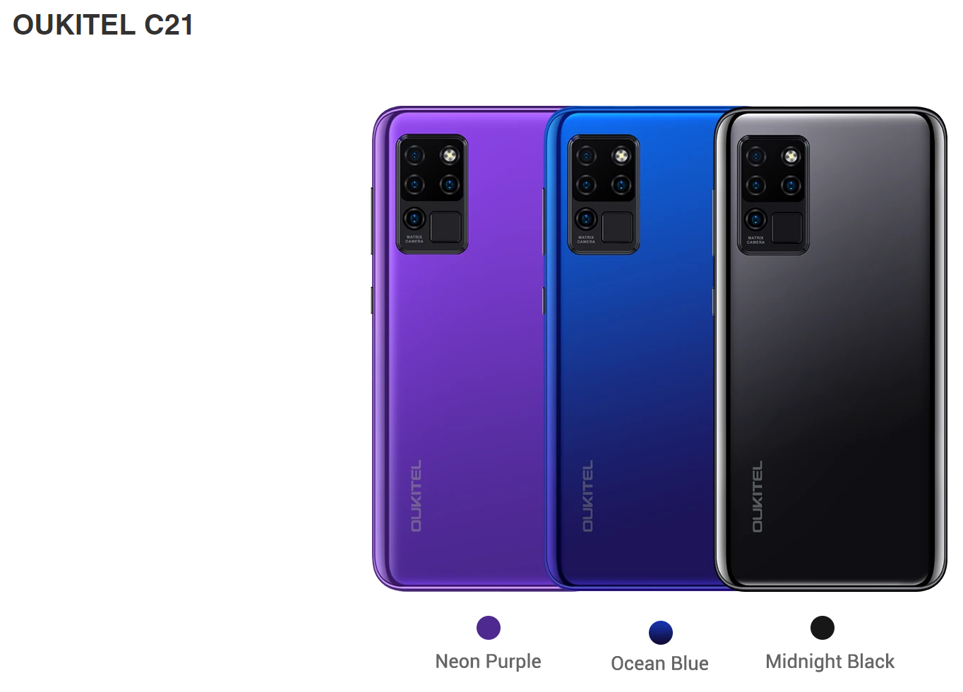 Oukitel C21 Smartphone